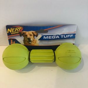 Nerf 7.5 inch Mega Tuff Barbell Dog Toy